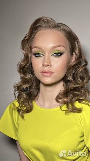 Визажист, макияж, локоны, прическа