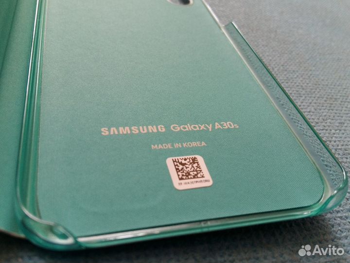 Оригинальный чехол на Samsung Galaxy A30s Белый