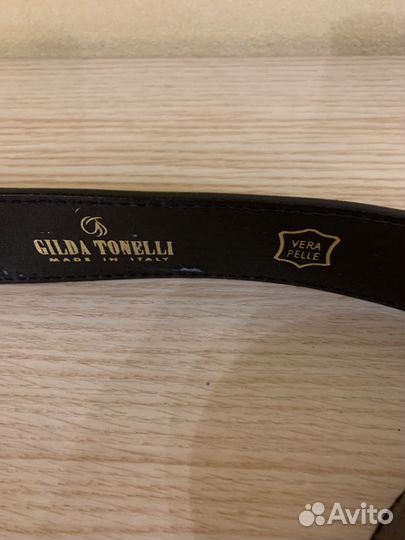 Ремень натуральная кожа Италия