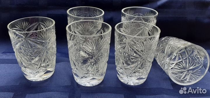 Кружки, стопки (хрусталь)