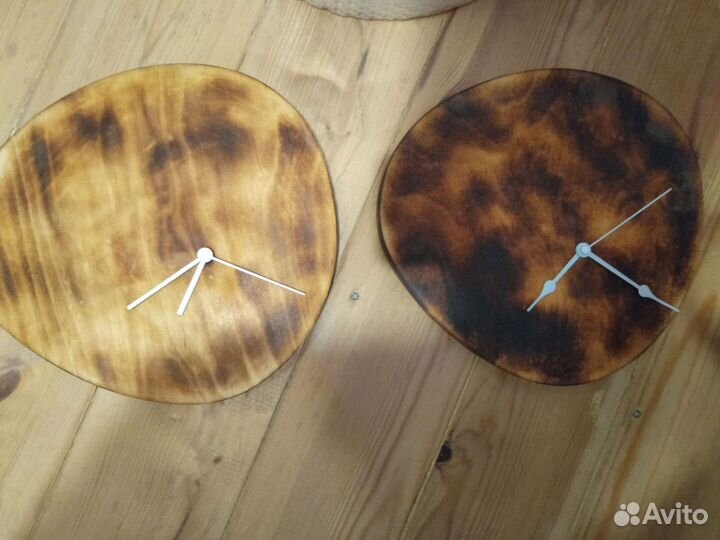 Часы настенные лофт(дерево)