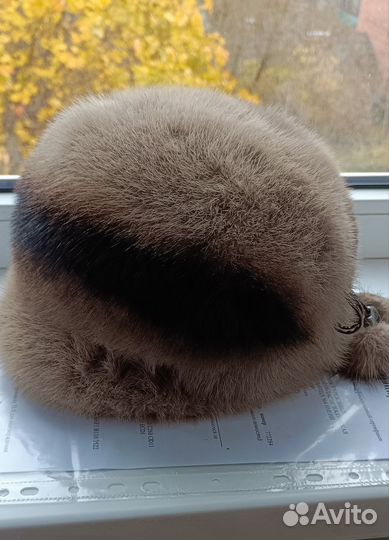 Шапка норковая