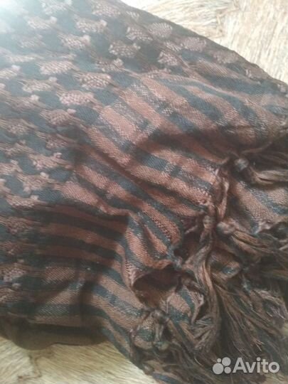 Шарф арафатка коричневый