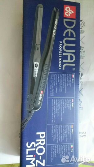 Щипцы плойка для волос гафре pro-z slim Dewal