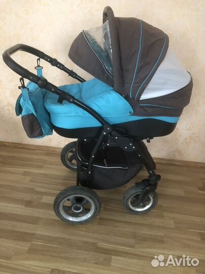 Коляска 3 в 1 indigo в отличном состоянии