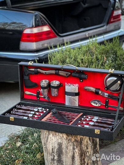 Шашлычный подарочный набор