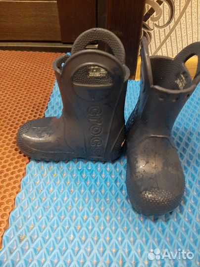Резиновые сапоги crocs