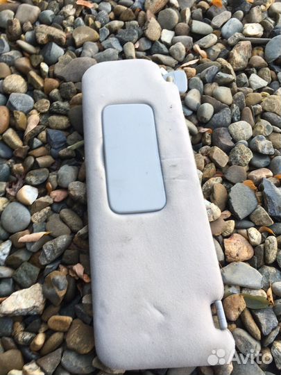 Козырек левый солнцезащитный toyota alphard 2002