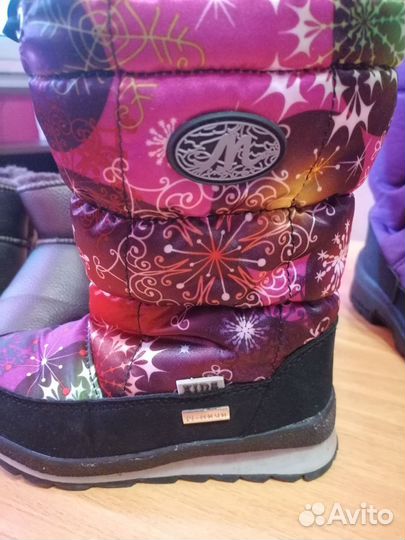 Сапоги зимние для девочки