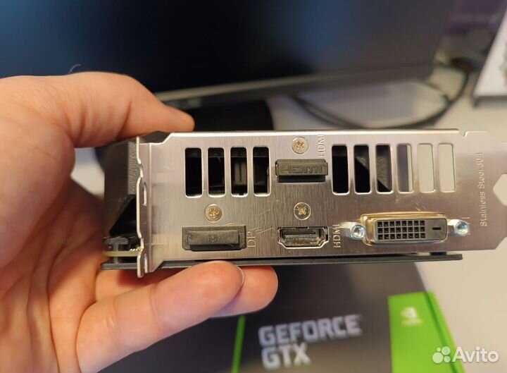 Видеокарта Asus gtx 1660 ti 6gb