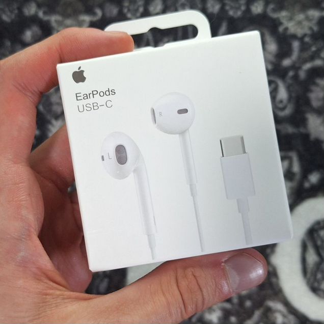 Проводные наушники Earpods Type-c новые