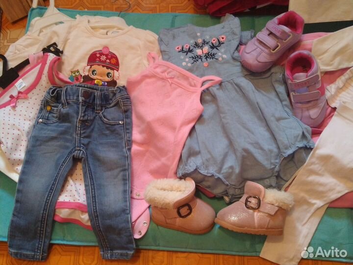 Переноска+вещи для девочки