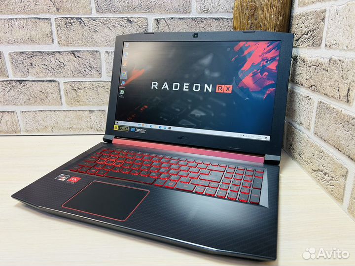 Игровой Acer Nitro 5 Ryzen 5/RX560 4GB/8/SSD+HDD