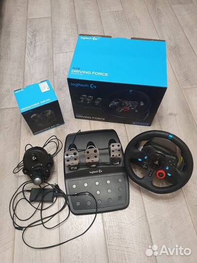 Руль Logitech G29 + Shifter Logitech на гарантии