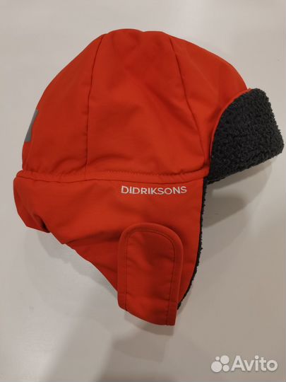 Шапка didriksons 54 Б/У