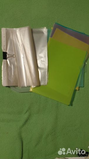 Файлы А4, лотки, папки, уголки, тетради, копирка