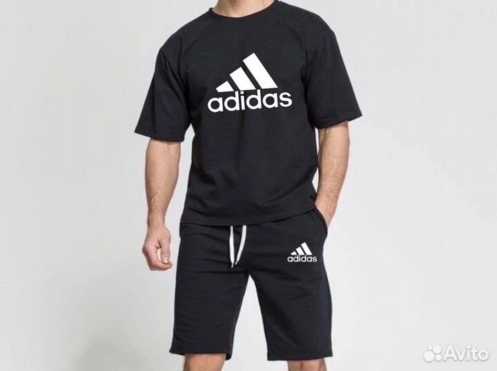 Крутой спортивный костюм Адидас(Шорты и фкутболка)