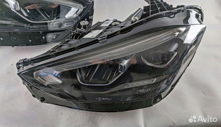 Фары комплект Full led Perfomance Mercedes C 206