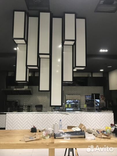 Люстра декоративная большая