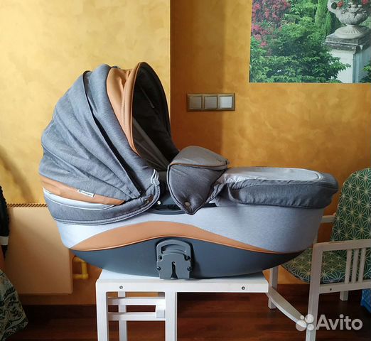 Коляска adamex 3 в 1 люлька, прогулочная, автолюль