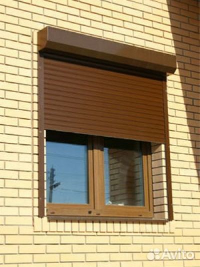 Рольставни на двери 1000х2100