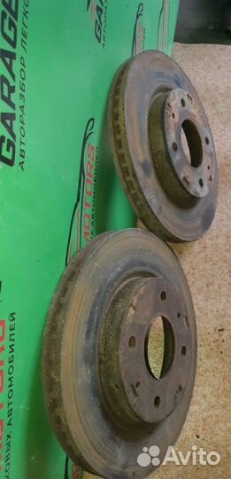 Диск тормозной передний Mitsubishi Lancer 9