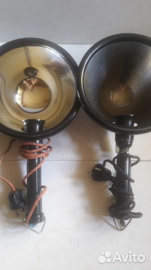 Синяя лампа, рефлектор Минина