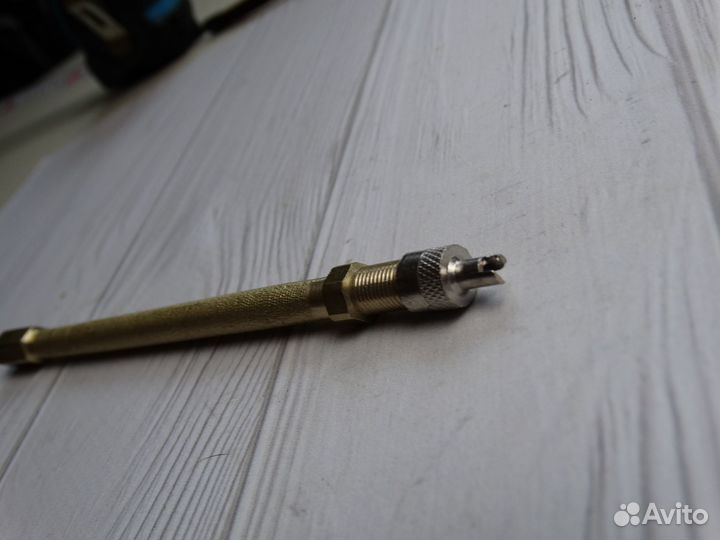 Удлинитель вентиля 150мм прямой латунь Валдай