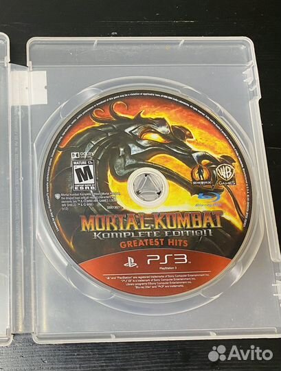 Mortal Kombat: Komplete Edition (Диск PS3)
