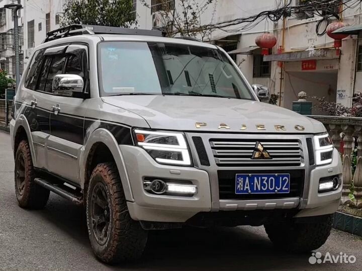 Bi-led фары pajero