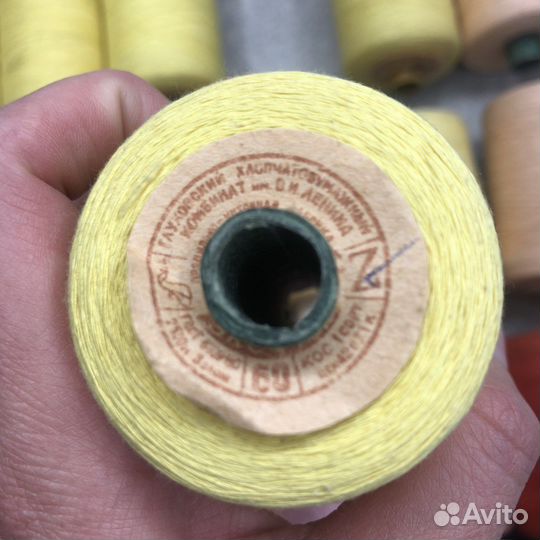 Советские хлопковые нитки