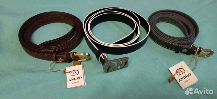 Ремень женский кожаный новый
