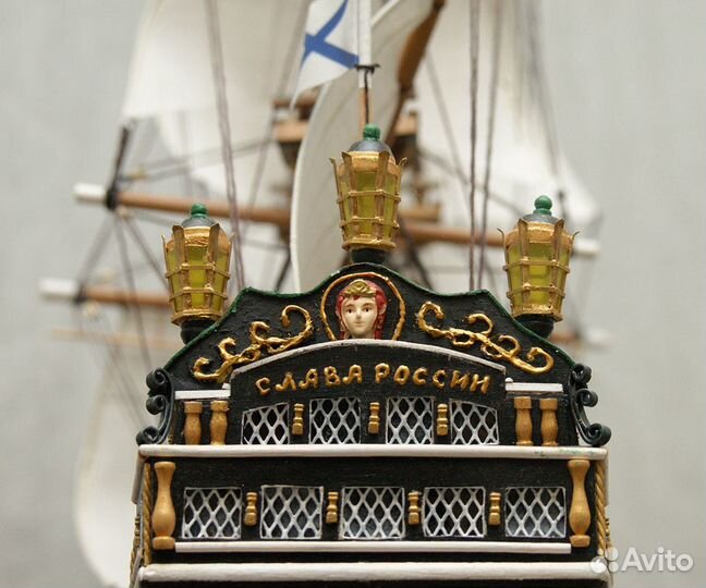 Модель парусного корабля 