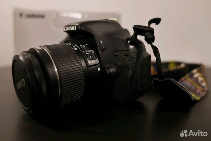 Canon EOS 600d kit 18-55