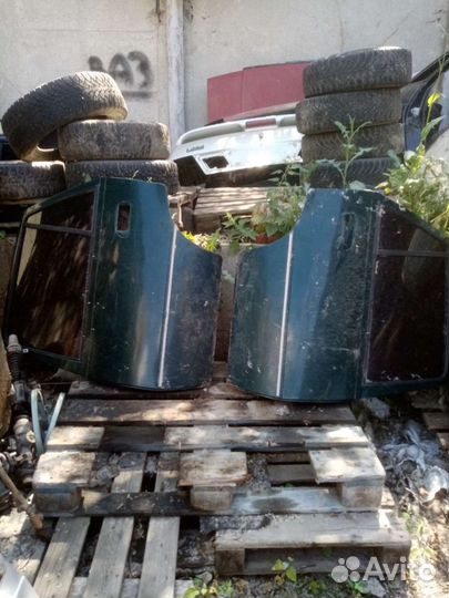 Двери дэу нексия задние