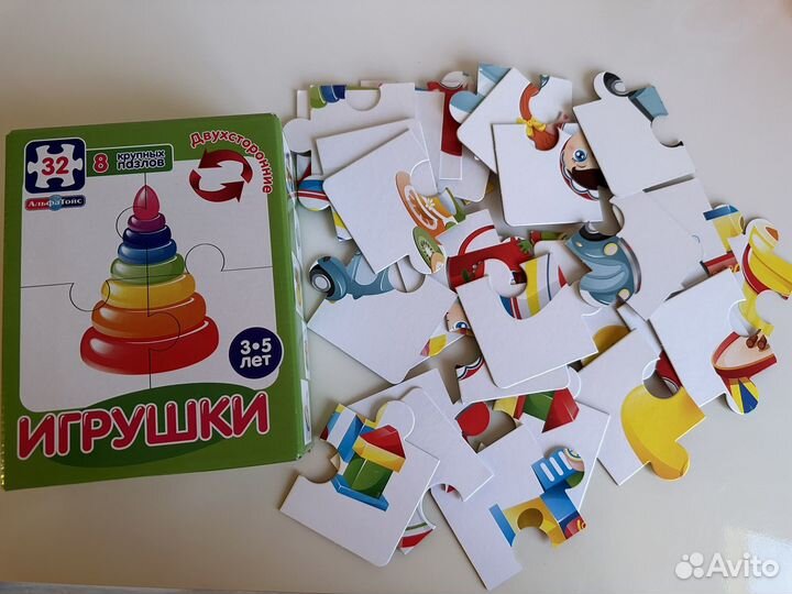 Пазлы, карточки для детей 0-3 лет