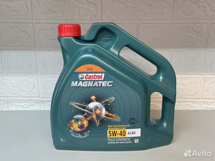 Castrol Magnatec 5w-40 A3B4 4l моторное масло