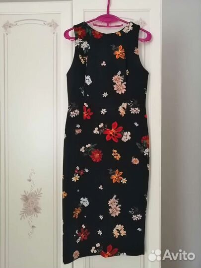 Платье zara миди m