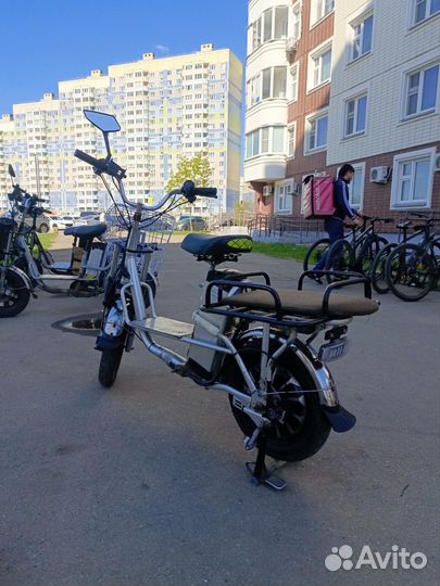 Электро велосипед монстр