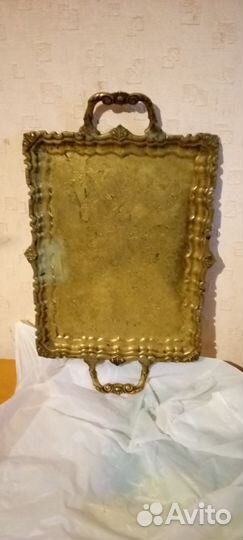 Поднос старинный