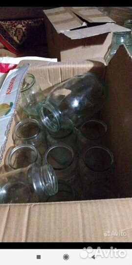 Банки стеклянные 3,2, 0.5