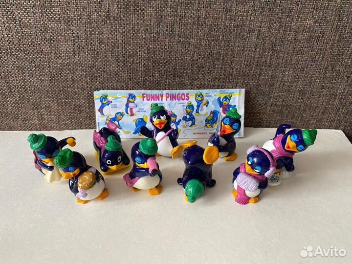 Kinder Зимние пингвины