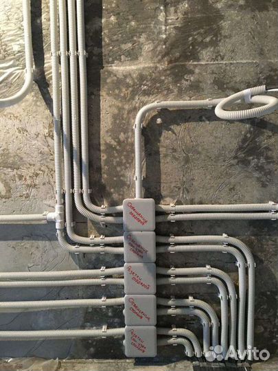 Услуги электрика, электромонтажные работы