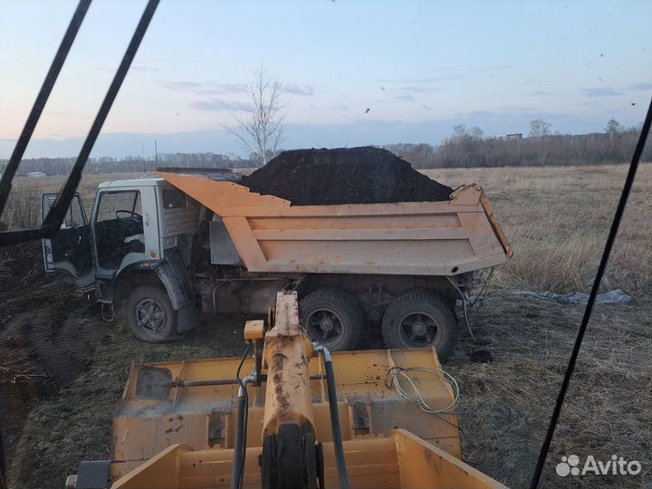 Перегной,земля, чернозем, щебень, песок
