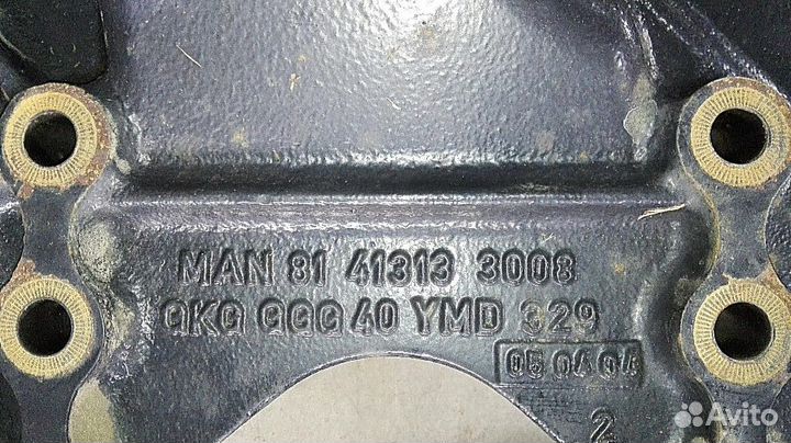 PD219845, кронштейн передней рессоры передний правый MAN (Ман) TGA 00-08 (81413133008)