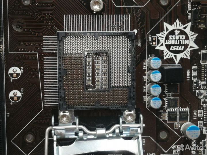 Мат. плата MSI H81M-E33 и проц. intel core i3-4150