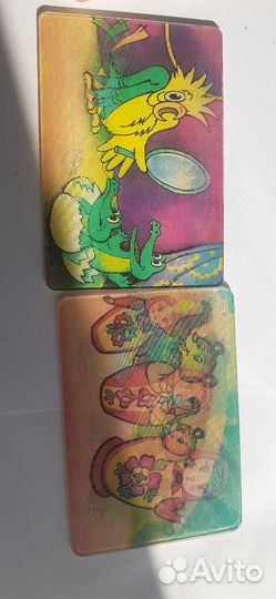 Стереофото календарики СССР