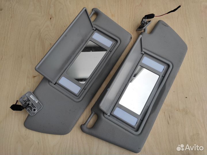 Козырьки солнцезащитные с подсветкой Opel Zafira B