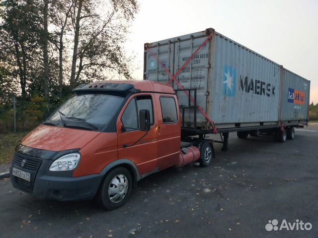 Газель фура 12 метров фото Газель тягач 12 метров купить в Новомосковске Транспорт Авито