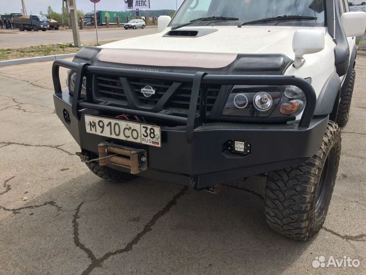 Силовой бампер передний Nissan Patrol/Safari Y61